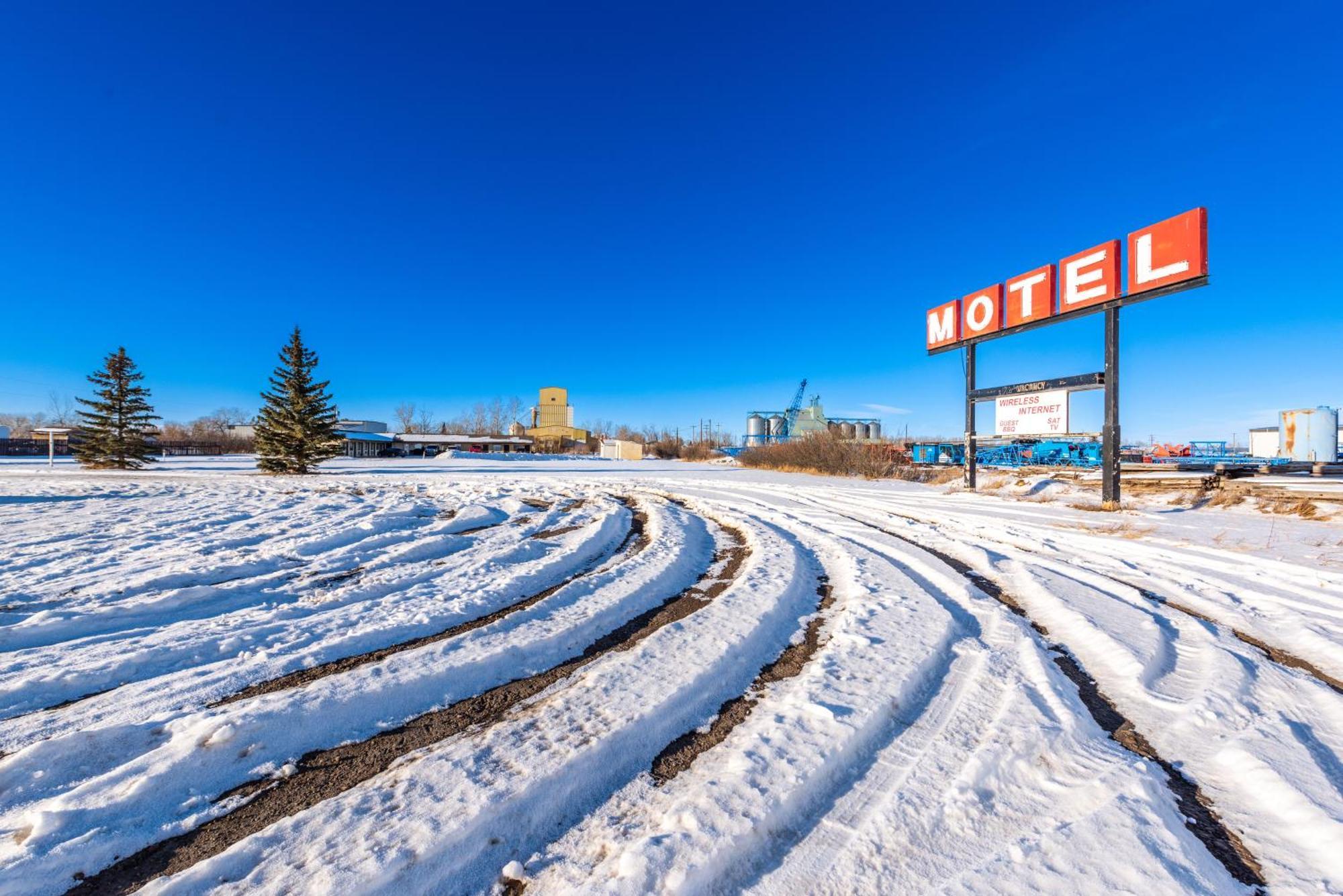 Blue Horse Motel Beiseker Kültér fotó