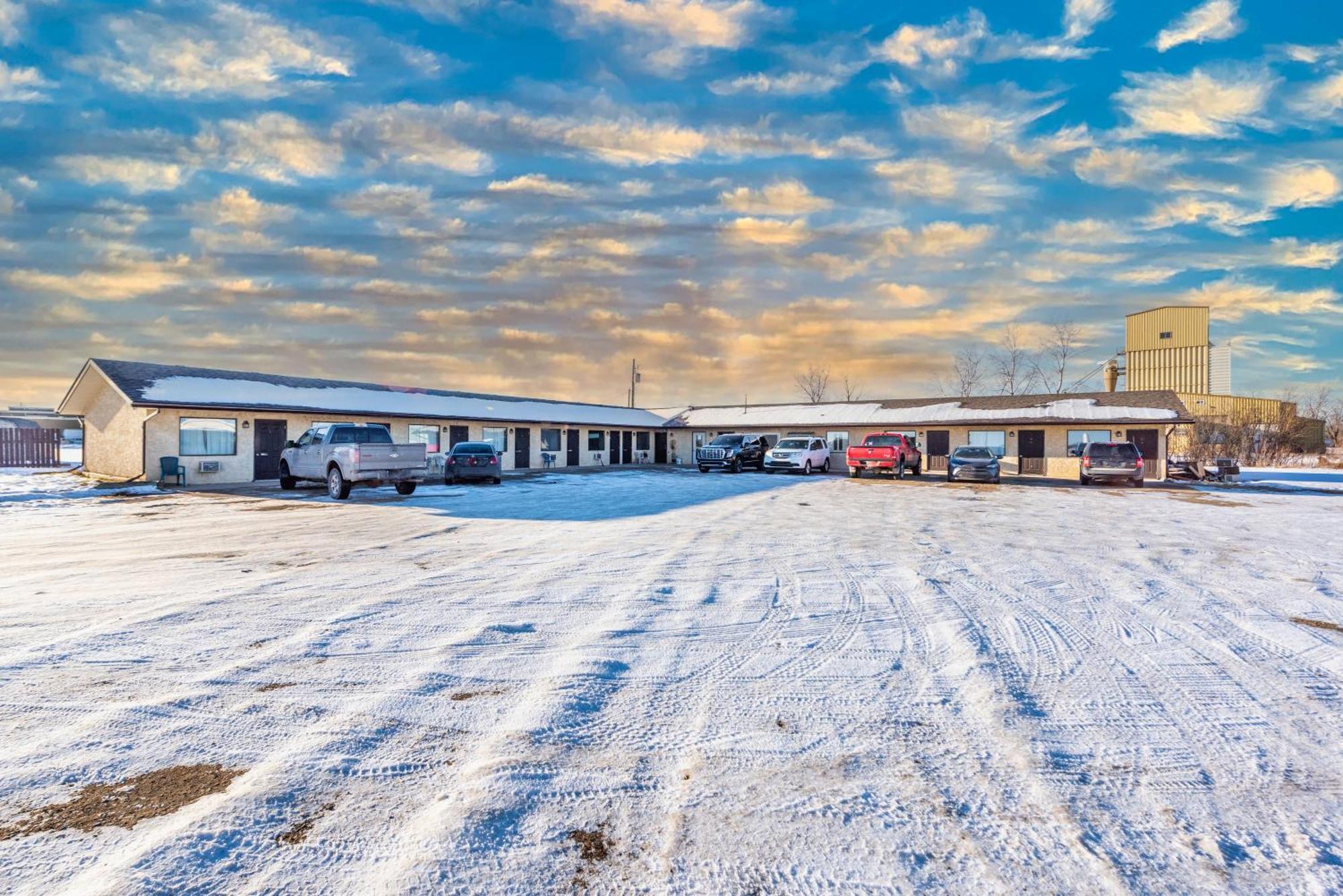 Blue Horse Motel Beiseker Kültér fotó